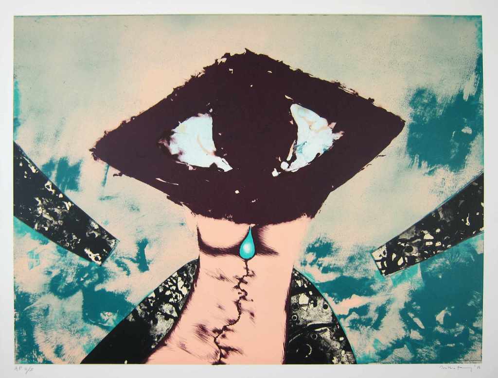 Dorothea Tanning - I - 1986 color lithograph